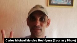 El preso político Carlos Michael Morales Rodríguez