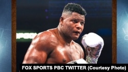 El superpesado cubano Luis Ortiz, conocido como "King Kong". (Imagen del Twitter de Fox Sports PBC).