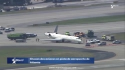 Dos aviones de Delta Air Lines chocaron en la pista de Atlanta