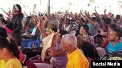 Ministerio Sendas de Justicia, en Santiago de Cuba, que preside Alaín Toledano Valiente. (Foto: Facebook)