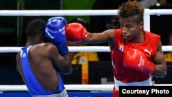 El boxeador cubano Joahnys Argilagos, bicampeón mundial de peso minimosca, se quedó en medalla de bronce en los Juegos Olímpicos de Río de Janeiro.