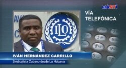 Iván Hernández Carrillo, en el 2019, en conversación telefónica con la OIT.