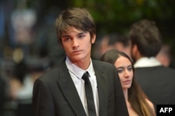 Alain Fabien Delon en el estreno del filme "The Great Beauty" en el festival de Cannes de 2013.