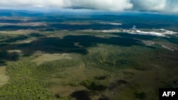 Una imagen del Esequibo, el 10 de diciembre de 2023. (AFP/Roberto Cisneros).