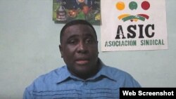 Iván Hernández Carrillo, activista sindical independiente, residente de Matanzas, Cuba.